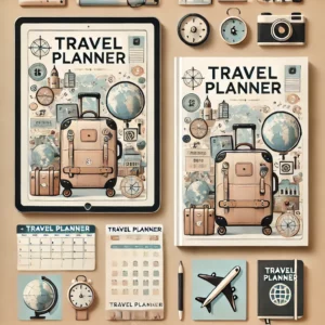 Travel-Planner-featuring-elements-like-a-suitcase-map-and-calendar.-The-design-should-evoke-a-sense-of